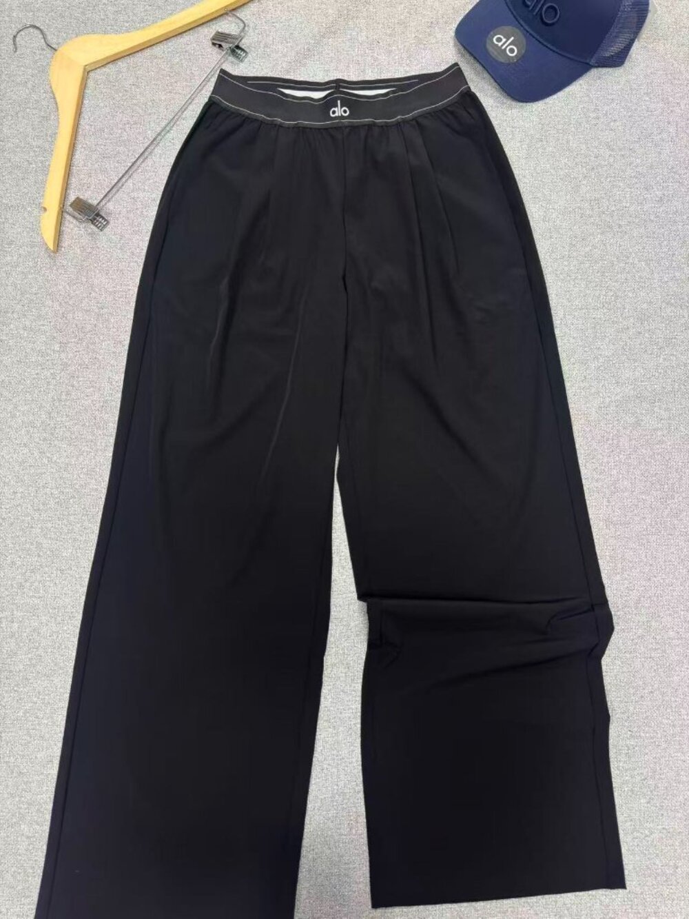 New ALO Yoga Women's Trouser Black💖💛Versatile Suit Up Pants